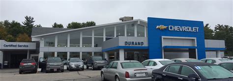 Durand chevrolet hudson ma - Obituary. Hudson, MA Richard G. “Dick” Durand Sr., 83, of Hudson, retired owner of Durand Chevrolet in Hudson, died on Thursday, Sept. 18th at Massachusetts General Hospital in Boston. He is survived by his wife of 57 years, Mary A. (Kelleher) Durand of Hudson. Dick was born and raised in Hudson, son of the late George A. and Marie L. …